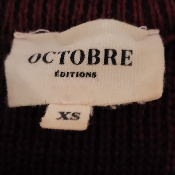 Octobre Chuck Sweater 100% wool - Picture 3 of 7